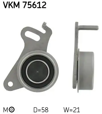 SKF VKM75612 | Triger Kayışı Germe Makarası Mitsubishi Galant L200 Pajero L300 Kia Bonogo Hyundai H 1 Starex