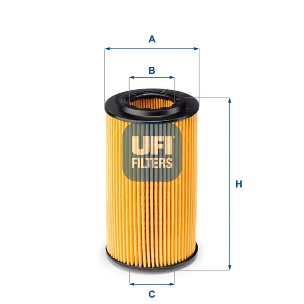 UFI 25-072-00 | Yağ Filtresi Honda Accord VII 2 2i CDTI