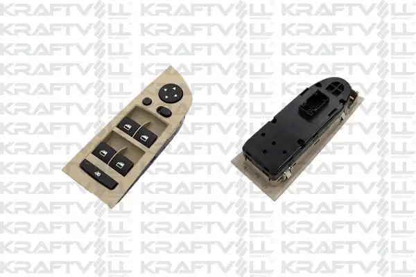 KRAFTVOLL 04050029 | Cam Düğmesi Ön Sol Bej Çerçeveli Karartmali Katlamali Ayna Bmw E90 LCI