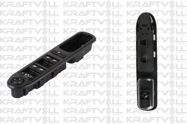 KRAFTVOLL 04050030 | Cam Anahtarı 307 00 07 P307 Dörtlü 9 Fiş Ayna Katlamali