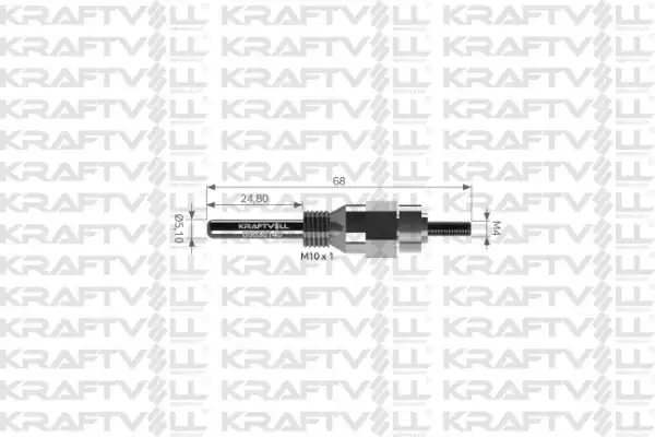 KRAFTVOLL 05030140 | Kızdırma Bujisi Webasto D9w Hdyronic 10 251996990101 Buji Marka 12 Adet