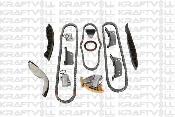 KRAFTVOLL 12100068 | Eksantrik Zincir Kiti Seti Hyundai Starex 2 5 CRDI Kia Sorento 2 5 CRDI 140 170 Hp