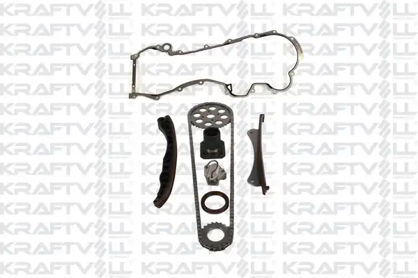 KRAFTVOLL 12100083 | Eksantrik Zincir Takımı Fiorino Egea Doblo Linea Punto Astra H Corsa C Bipper 1 3 JTD 16v