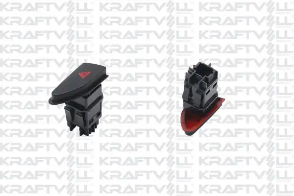 KRAFTVOLL 04050005 | Dörtlü Flaşör Duster Captur Clio IV Zoe 10 18