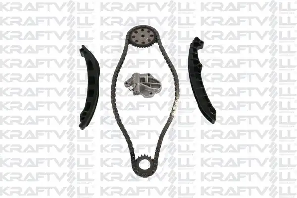 KRAFTVOLL 12100116 | Eksantrik Zincir Seti Polo Ibiza Toledo Fabia Roomster 1 2tsi 06 13