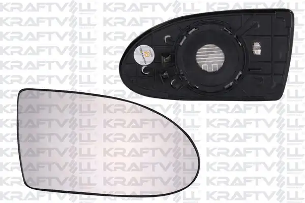 KRAFTVOLL 09080076 | Dış Dikiz Ayna Camı Elektrikli Isıtmalı Convex Camli Sağ Accent Era 05 10
