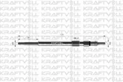 KRAFTVOLL 05030001 *12 | Kızdırma Bujisi 11V Doblo-Albea 1,3 Mulıjet-Corsa C-D-Combo-Astra 1.3 CDTI | 12 Adet