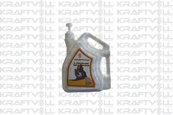 KRAFTVOLL 17063003 | El Temizleme Kremi Granul Yumusatici Parfum 3lt Dozaj Pompalı Bidon Bakım Marka