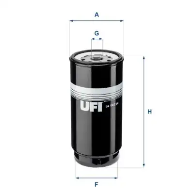 UFI 24-142-00 | Separ Filtresi M Benz Actros II Mp4 Antos Arocs Atego III Daf Cf75 Cf85 Xf95 Xf105