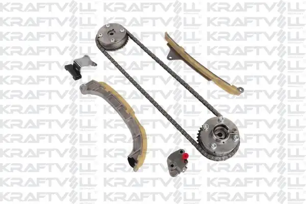 KRAFTVOLL 12100113 | Eksantrik Zincir Seti Corolla Auris Yaris 1 33 Benzinli 2013 1nrfe Motor 7 Parça