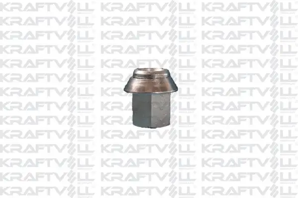 KRAFTVOLL 21020001 | Bijon Somunu Yuzuklu Kapalı Çelik Jant İçin Focus Fiesta Mondeo Kuga Galaxy 12x1 5 10 Adet