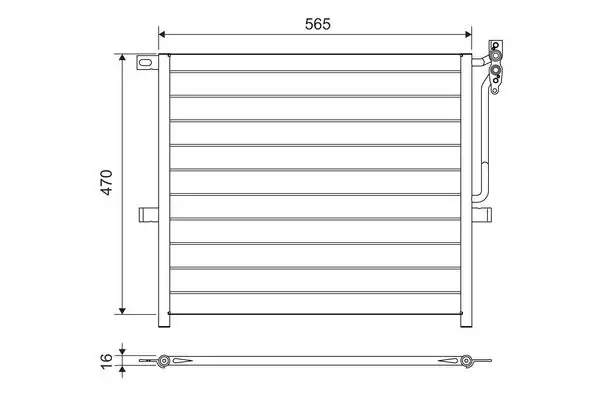 Valeo 817383 Kondenser Bmw 3 E46 X3 E83