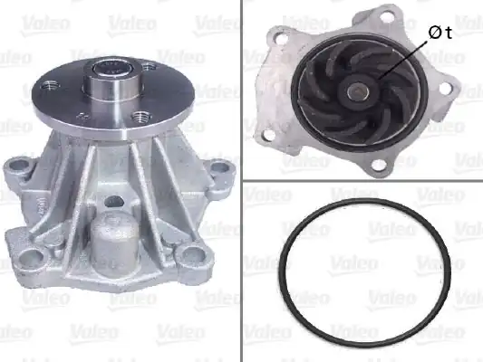 Valeo 506300 Su Pompası Ford Escort V VI VII Galaxy Motor Soğutma Bınek İthal
