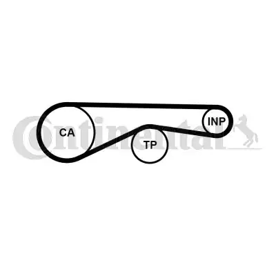 Continental Ctam Ct1095 Triger Kayışı 07 10 Q7 4 2tdi