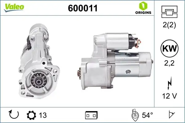 Valeo 600011 Marş Motoru Kmp Hyundai Galloper Marş Motoru Kmp Bınek İthal