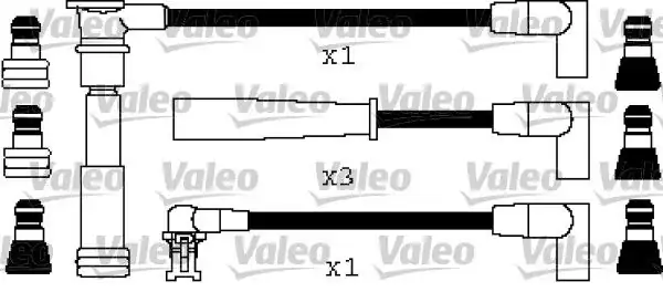 Valeo 346227 Ateşleme Kablo Tk Renault Safrane 12v 92 96 Ateşleme Bınek İthal