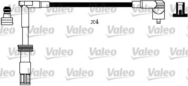 Valeo 346184 Ateşleme Kablo Tk Alfa Romeo 156 16v 97 02 Ateşleme Bınek İthal