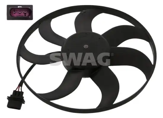 SWAG 30946565 | Fan Motoru 390mm Seat Fabia Ibiza Polo Roomster Toledo CGGB Ac