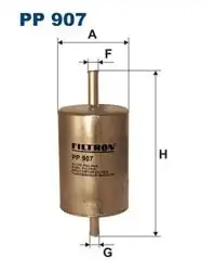 FILTRON PP907 | Benzin Filtresi Megane.I-Twingo 1.6-2.0