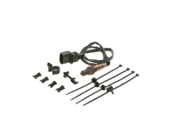 Bosch 0258007355 Lambda Sensörü VW Golf IV V Caddy III A2 Fabia Octavia 00 08 5 Kutuplu 780mm