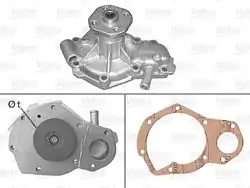 VALEO 506074 | Su Pompası R20 Motor Soğutma Bınek (Ithal)