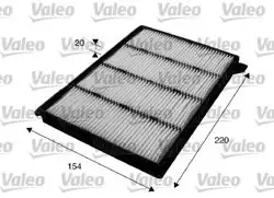 VALEO 715626 | Kabin Filtresi Subaru Forester / Impreza I Klima Bınek (Ithal)
