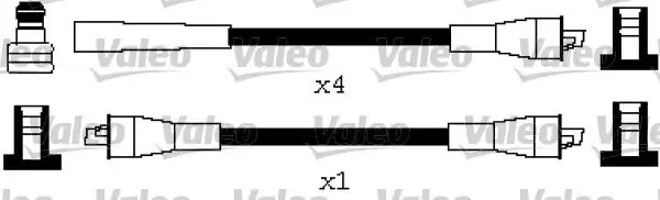 Valeo 346634 Ateşleme Kablo Tk Lada Niva 8v 76 94 Ateşleme Bınek İthal