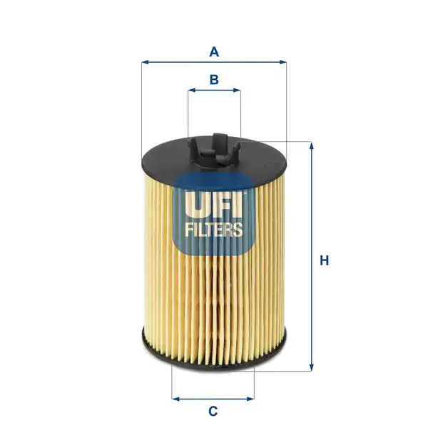 UFI 25-063-00 | Yağ Filtresi A Seri W169 B Seri W245 M266