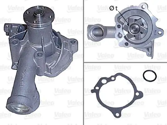 Valeo 506404 Su Pompası Mitsubishi Galant 1 6 Motor Soğutma Bınek İthal