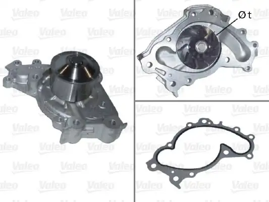 Valeo 506618 Su Pompası Toyota Camry Motor Soğutma Bınek İthal