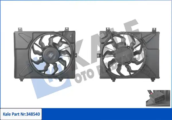 KALE 348540 | Fan Motoru Davlumbaz Hyundai İ10 1 1 1 2 08 13 Ac