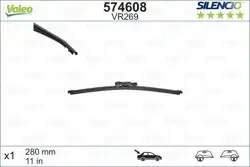 VALEO 574608 | Silecek Süpürgesi Arka 280 mm BMW E81/E87 Mini R55/R56/R59 Mercedes X156/S213