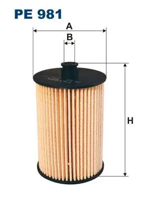 FILTRON PE981-LT28-LT35 | Lt46 2 8 TDI Mazot Filtresi Volvo S60 S80 V70 Xc70 Xc90 2 4d Uyumlu