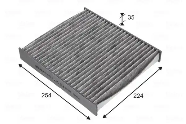 Valeo 715727 Kabin Filtresi VW Group A1 Ibiza Fabia Ca Klima Bınek İthal