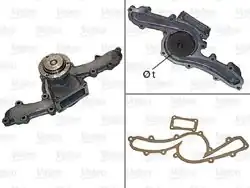 VALEO 506101 | Su Pompası Alfa Romeo 164 Motor Soğutma Bınek (Ithal)