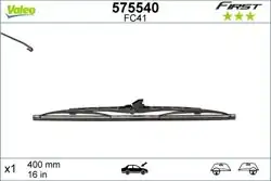 VALEO 575540 | Silecek Süpürgesi Tek 40cm Kancalı First