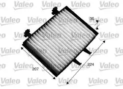 VALEO 715547 | Kabin Filtresi Mitsubishi Space Runner / Wagon (Pa) Klima Bınek (Ithal)