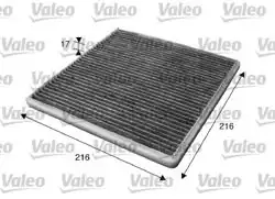 VALEO 715619 | Kabin Filtresi T.Avensis (01 -) (Ca) Klima Bınek (Ithal)
