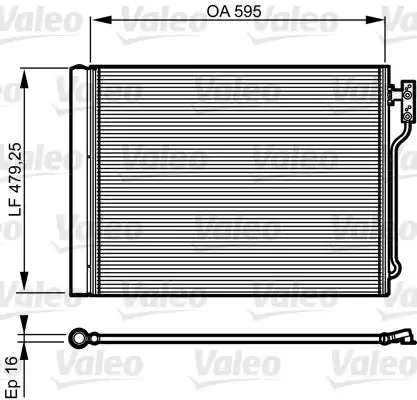 Valeo 814192 Kondenser Bmw 5 Serisi F10 F07 F11 F18 N20 N52