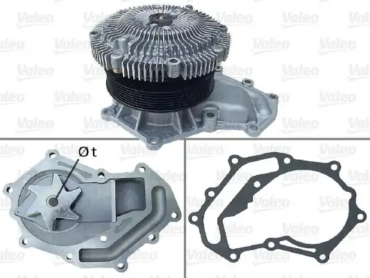 Valeo 506868 Su Pompası Nissan Patrol 2000 Motor Soğutma Bınek İthal