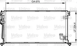 VALEO 814272 | Kondenser Mitsubishi Lancer Klima Bınek (Ithal) (Fırsat Urunu)