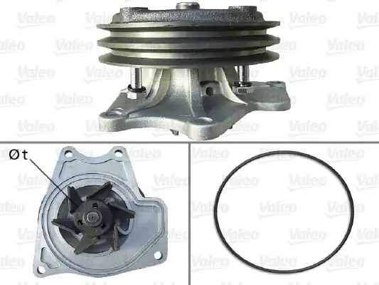 Valeo 506734 Su Pompası Mitsubishi Pajero Motor Soğutma Bınek İthal