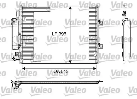 Valeo 814061 Kondenser Renault Twingo Klima Bınek İthal