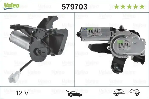 Valeo 579703 Citroen C5 01 07 Silecek Bınek İthal