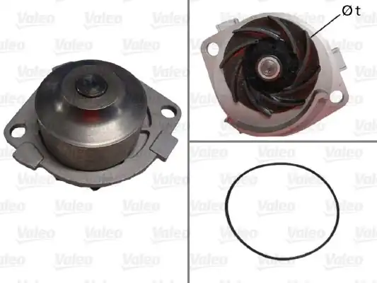 Valeo 506597 Su Pompası Fiat Motor Soğutma Bınek İthal