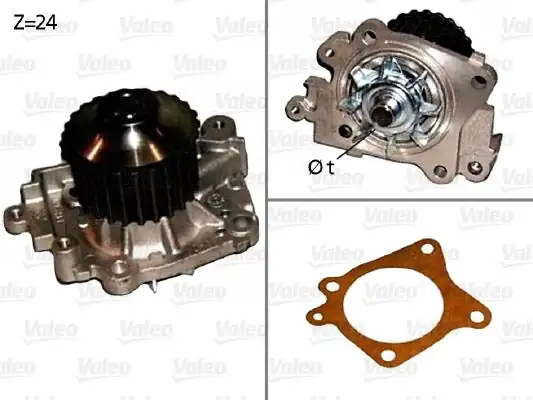 Valeo 506835 Su Pompası Mitsubishi Carisma 1 8 Colt 1 6 Lancer 1 6 Motor Soğutma Bınek İthal