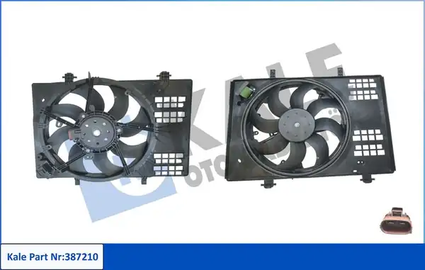KALE 387210 | Fan Motoru Davlumbazlı Ford Transit Courier B460 17 1 5tdci 12v