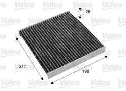 VALEO 715679 | Kabin Filtresi Mazda 2,6,Cx7 (Ca) Klima Bınek (Ithal)