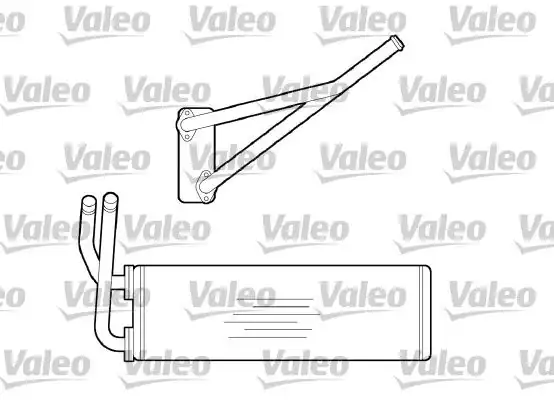 Valeo 812072 Kalorifer Radyatörü Jaguar Xj6 86 92 Klima Bınek İthal 938632