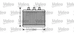 VALEO 812365 | Kalorifer Radyatörü BMW E65 E66 7 Series